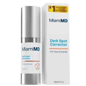 MiamiMD Dark Glow Renewal Corrector Serum For Face, Body & Hands - Anti Aging Cr
